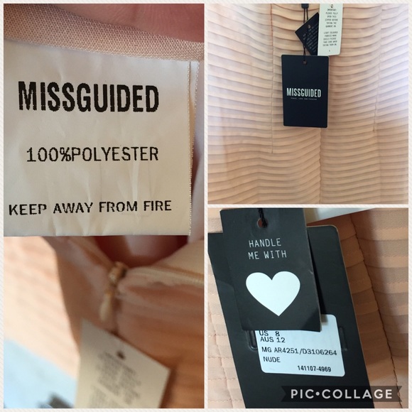 Missguided Catherine Crinkle Chiffon Mini Dress - Picture 7 of 8